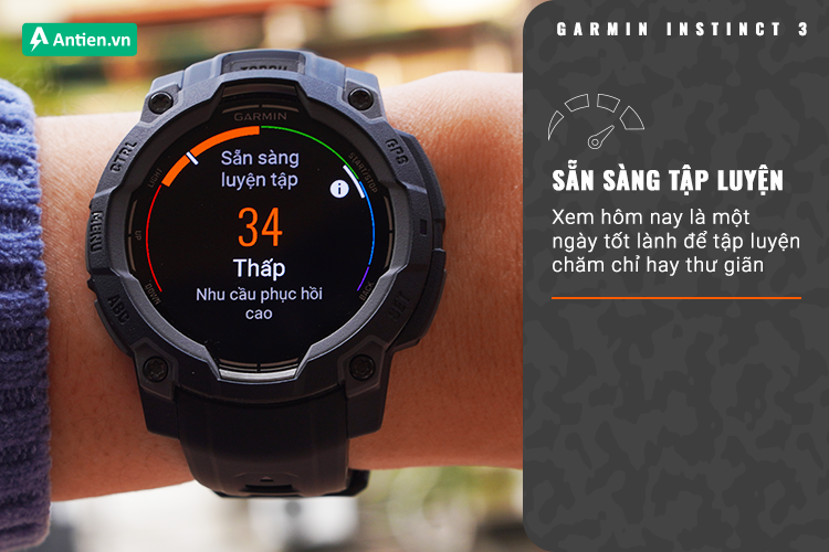 Xem các chỉ số sức khỏe ngay khi thức dậy để đánh giá hôm nay cơ thể bạn lên tập luyện thế nào