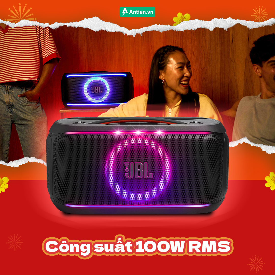 Công suất 100W RMS – lấp đầy không gian rộng