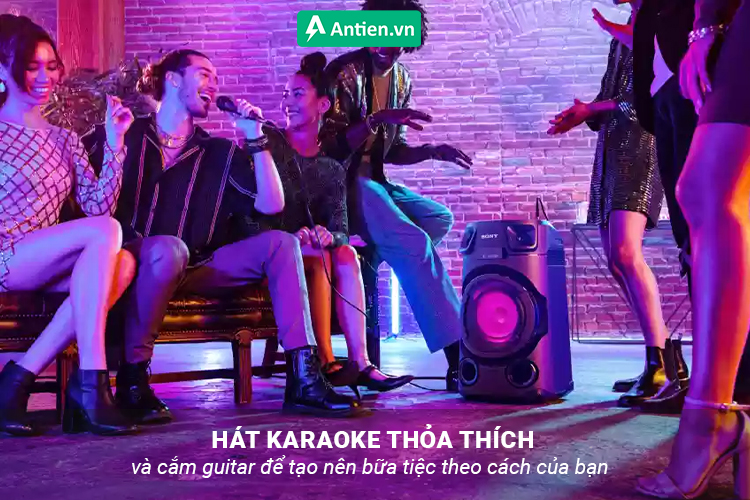 Hát theo mọi giai điệu yêu thích với ngõ vào karaoke, bất cứ lúc nào