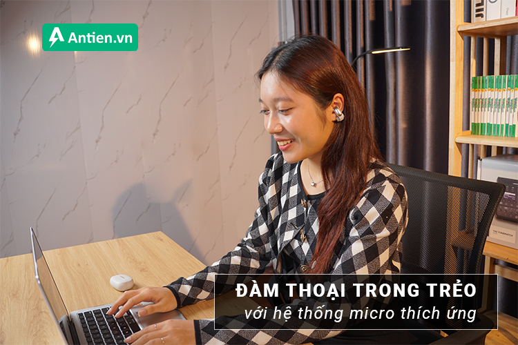 Khả năng đàm thoại rõ ràng với hệ thống micro thích ứng