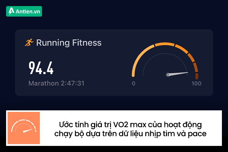 VO2 max là lượng thể tích oxy tối đa cơ thể bạn có thể tiêu thụ khi đang hoạt động