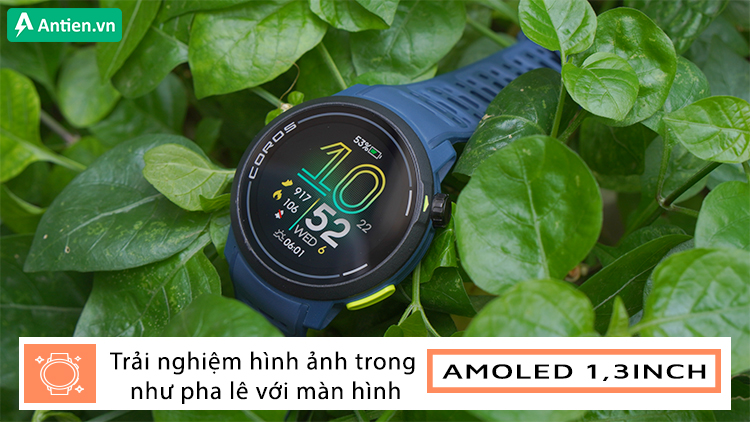 Pace Pro là đồng hồ Coros đầu tiên sở hữu màn hình AMOLED rực rỡ