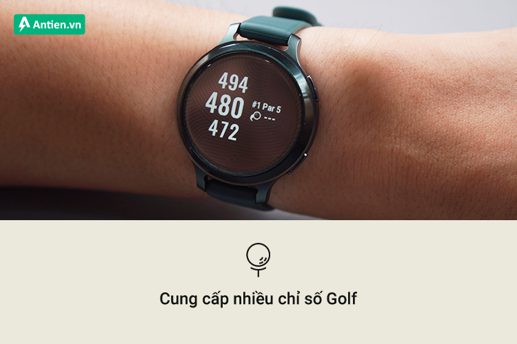 Lily 2 Active hỗ trợ Golf với nhiều thông tin thú vị