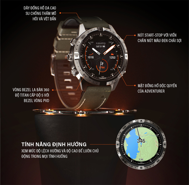 MARQ Adventurer (Gen 2) dành cho người thích phiêu lưu, thám hiểm