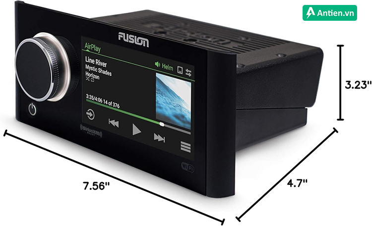 MS-RA770 sở hữu thiết kế nhỏ gọn,trang nhã