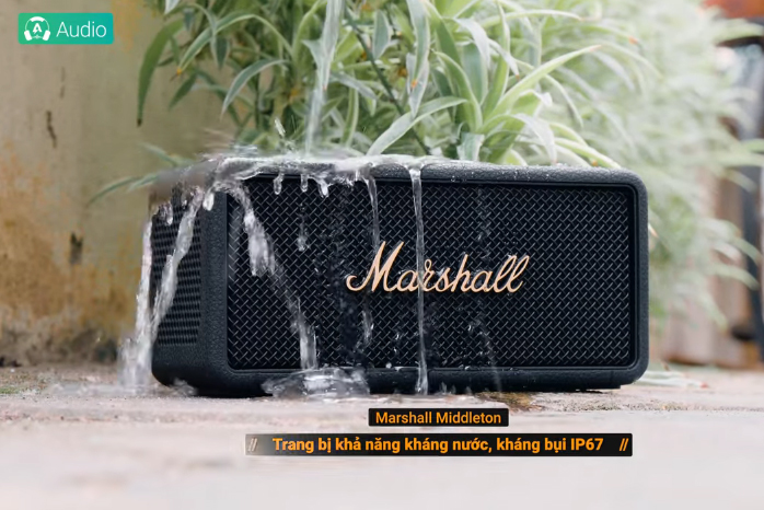 Marshall Middleton chống nước chuẩn IP67