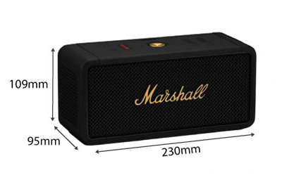 Marshall Middleton có thiết kế khá gọn