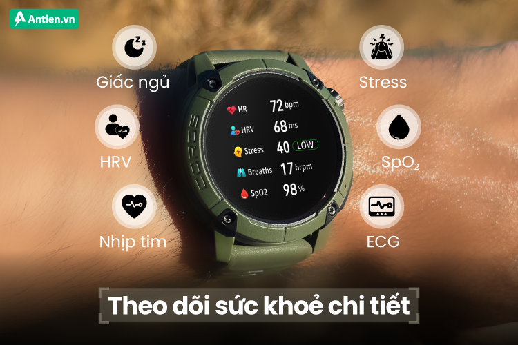 Nomad nâng cấp cảm biến nhịp tim quang học và SPO2 giúp theo dõi sức khoẻ chính xác và đáng tin cậy hơn