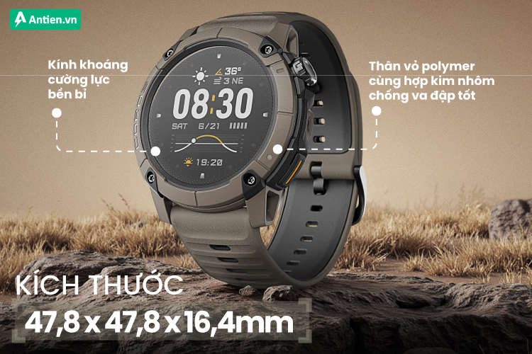 Nomad trang bị kích thước khoẻ khoắn nhưng vô cùng nhẹ và thoải mái khi sử dụng