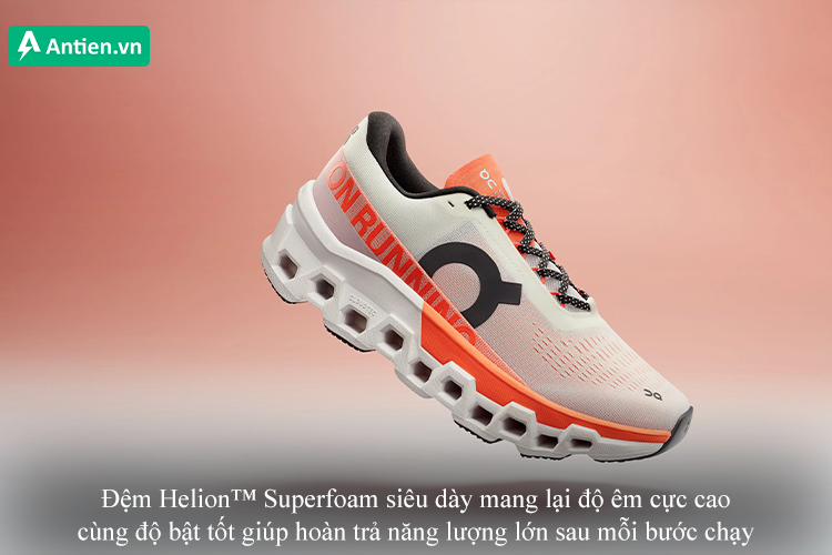 Đệm Helion™ siêu dày mang lại độ êm ái cực cao