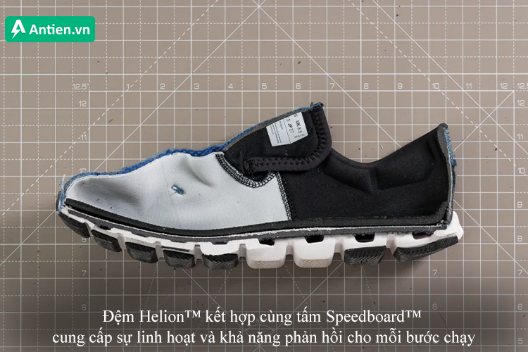 Đệm Helion™ cùng tấm Speedboard™ cung cấp sự linh hoạt