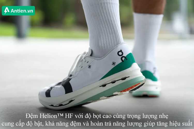 Đệm Helion™ HF thế hệ mới tăng cường hiệu suất chạy bộ