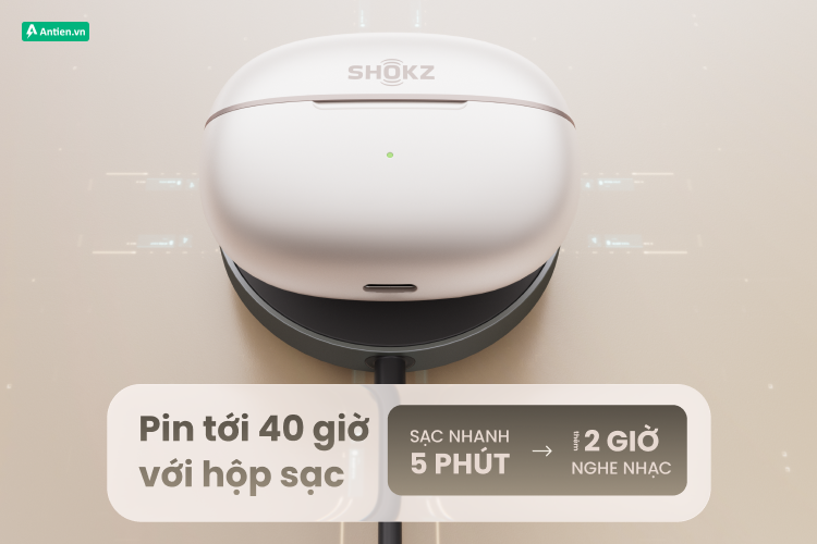 Viên pin bền bỉ sẵn sàng đồng hành cùng bạn trong tập luyện, phiêu lưu