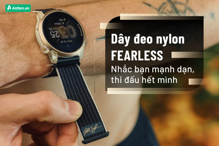 Dây đeo “FEARLESS” thể hiện tinh thần của một chiến binh thực thụ