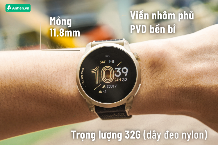 PACE 4 Jakob sở hữu thiết kế tinh gọn, mỏng nhẹ thoải mái