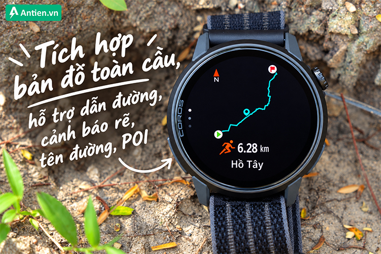 Dấn lối trên mọi cung đường với hệ thống bản đồ chi tiết