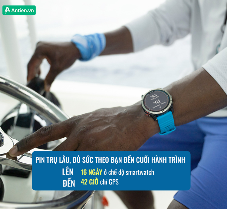 Thời lượng pin tới 18 ngày, mang lại trải nghiệm không gián đoạn