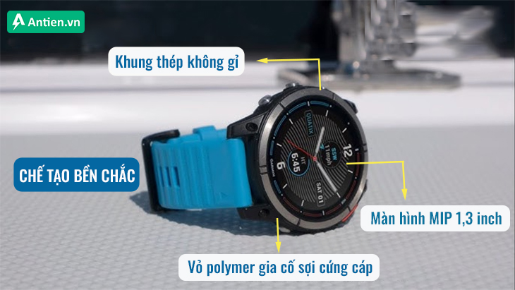 Quatix 7 bản tiêu chuẩn được thiết kế bền bỉ, đậm chất khám phá