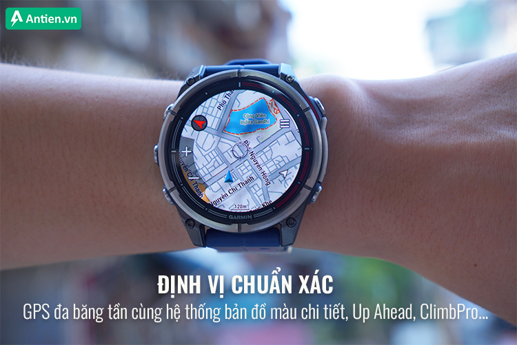 Thoả sức khám phá mà không sợ lạc với hệ thống định vị và bản đồ chi tiết