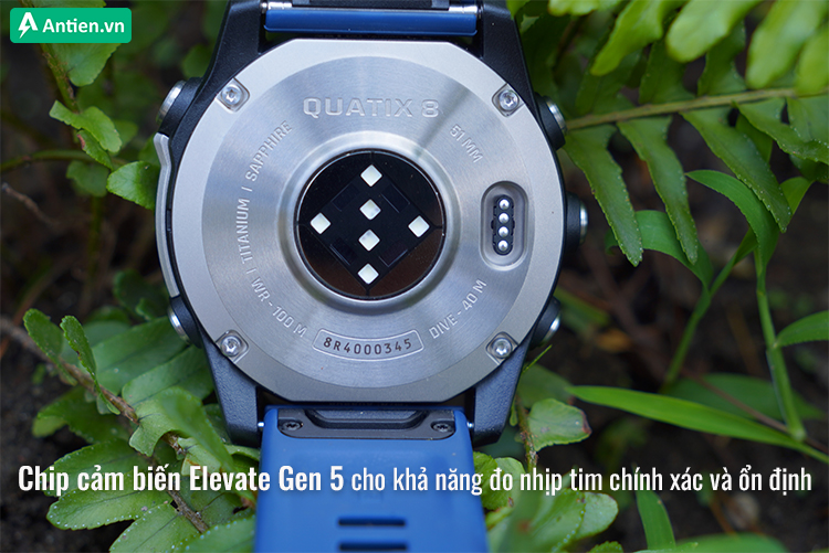 Quatix 8 sở hữu trọn bộ tính năng theo dõi sức khoẻ tiên tiến 24/7