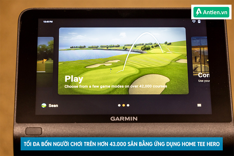 Home Tee Hero giúp golfers có thể tham gia cả trận golf giả lập từ hơn 43K sân trên toàn thế giới