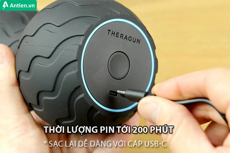 Thỏa sức trải nghiệm, giải phóng cơn đau nhức với lượng pin lên tới 200 phút