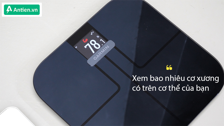 Cân thông minh Index S2 theo dõi khối lượng cơ xương