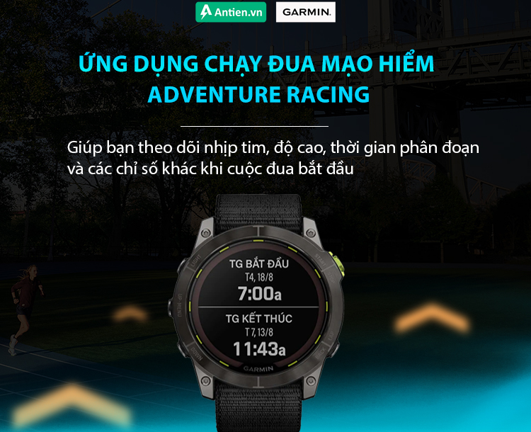 Hoạt động Adventure Racing đưa ra bản tóm tắt để xác minh thời gian về đích của bạn
