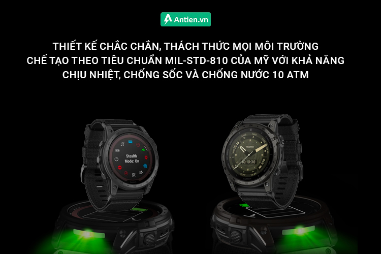 Tactix 7 Amoled và Tactix 7 Pro được thiết kế theo chuẩn quân sự 810G của Mỹ