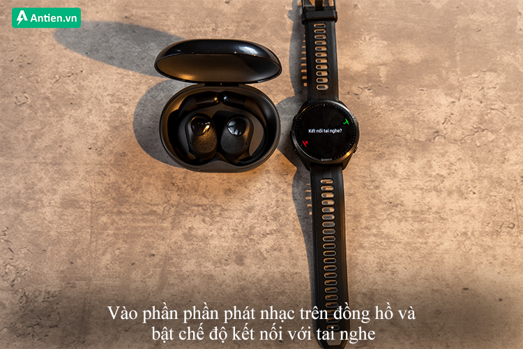 Kết nối với đồng hồ thể thao Garmin 1