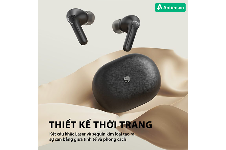 SoundPEATS Life có thiết kế thời trang, nhỏ gọn tôn lên sự tinh tế cùng vẻ đẹp phong cách