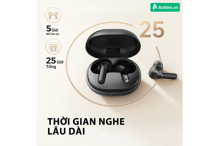 Tổng thời gian chơi lên đến 25h, tự tin đắm chìm trong không gian âm nhạc