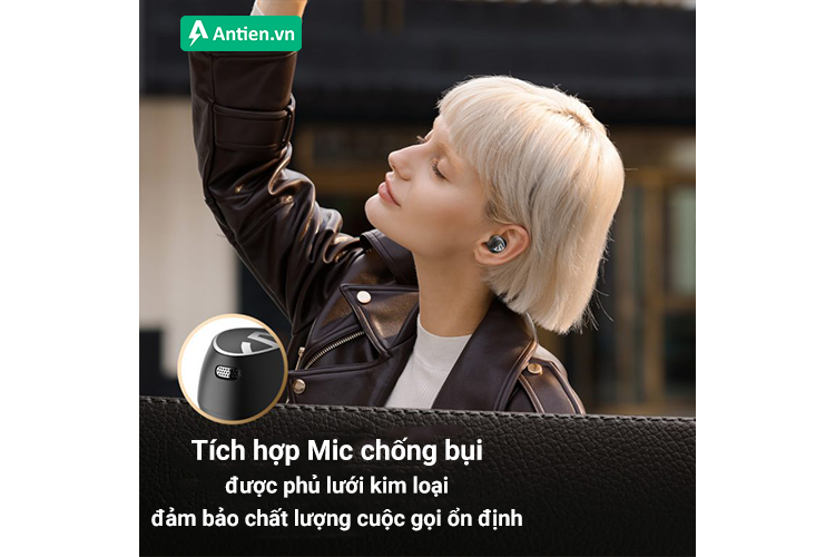 Trang bị mic chống bụi, đảm bảo chất lượng cuộc gọi