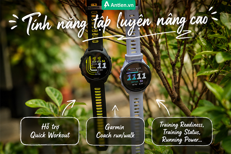 Foreurnner 70/170 đều bổ sung các tính năng tập luyện, hỗ trợ người mới dễ vào guồng