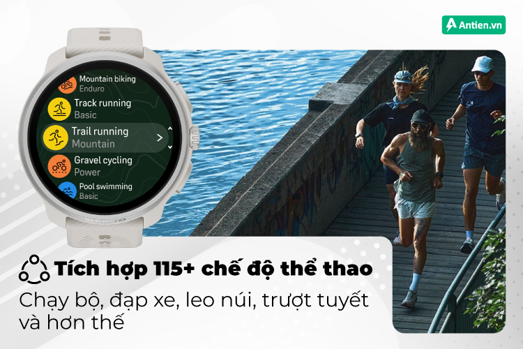 Trải nghiệm nhiều hơn với 115+ ứng dụng thể thao, từ cá nhân đến đồng đội