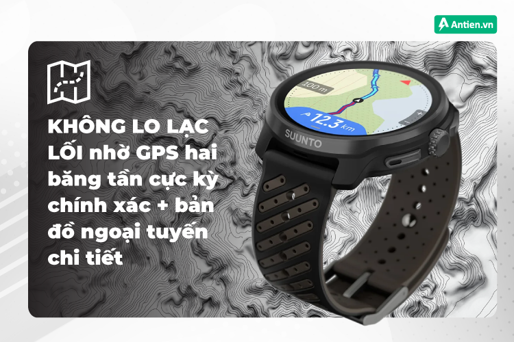 Không lo lạc lối với hệ thống bản đồ thông minh và GPS chính xác