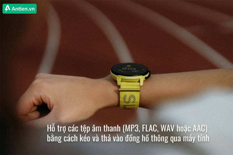 Suunto Run là đồng hồ Suunto đầu tiên có khả năng lưu trữ nhạc