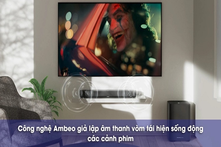 Sennheiser Soundbar Mini tái tạo âm thanh vòm 3D