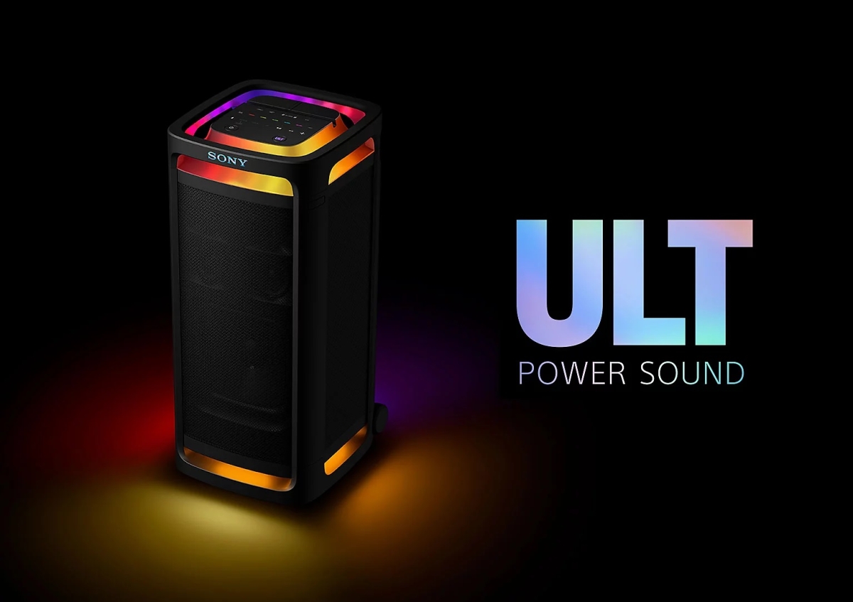 Công nghệ ULT Power Sound trên loa Sony ULT Tower 9AC giúp âm bass bùng nổ