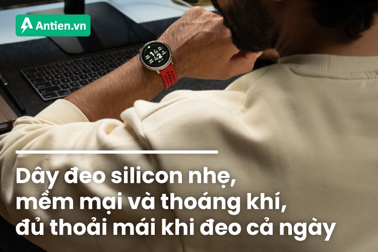 Lựa chọn dây đeo silicon tạo phong cách riêng cùng sự thoải mái suốt cả ngày