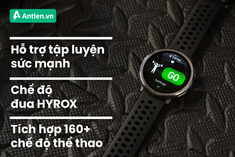 Trợ lý luyện tập toàn diện với 160+ môn thể thao tích hợp