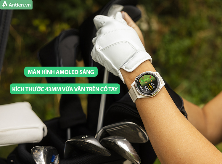 S50 trang bị thiết kế giản dị, tinh tế với kích thước mỏng, vừa vặn trên cổ tay