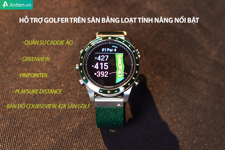 Cải thiện từng cú đánh và hiệu suất tập luyện trên sân với bộ tính năng golf nâng cao