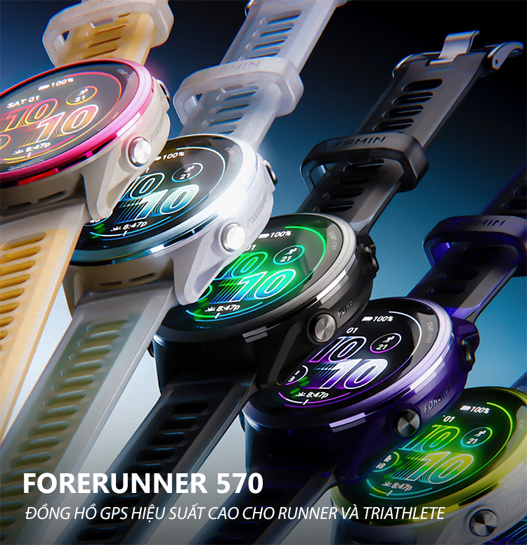 Forerunner 570 món quà tinh tế cho ai đam mê cahyj và theo đuổi hiệu suất