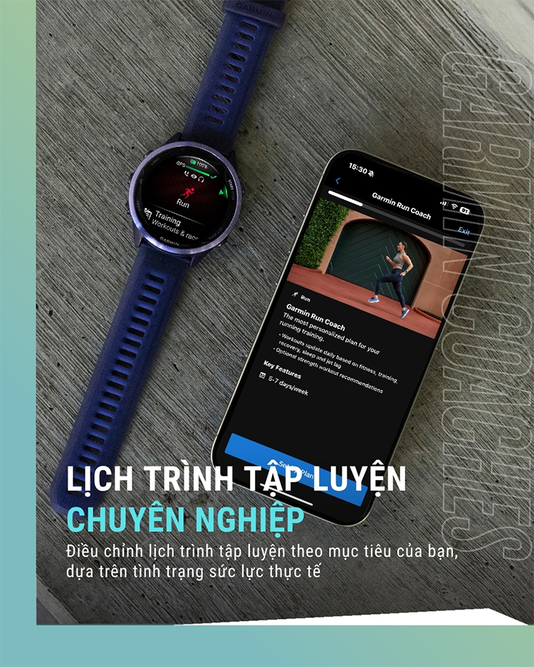 Garmin Forerunner cung cấp chỉ số tập luyện chuyên sâu