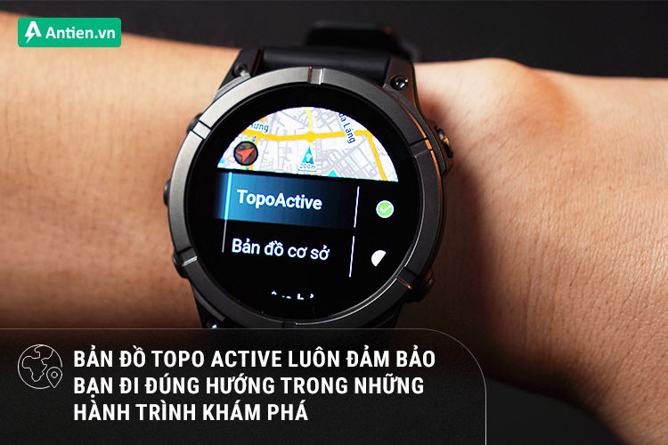 Giúp bạn khám phá đúng hướng với bản đồ TopoActive 