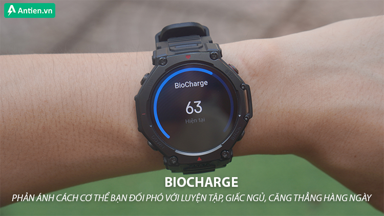 BioCharge là chỉ số đánh giá tổng quan về nhiều chỉ số trên cơ thể