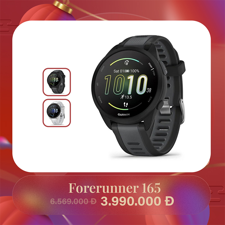 Forerunner 165 giá chỉ còn 3.990.000đ tại Antien