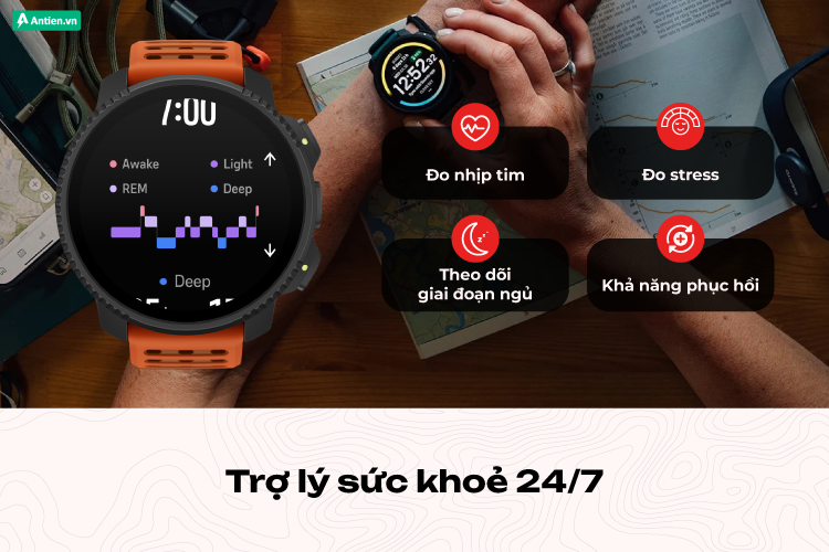 Hướng bạn đến lối sống khoẻ, chủ động với các tính năng theo dõi sức khoẻ chi tiết