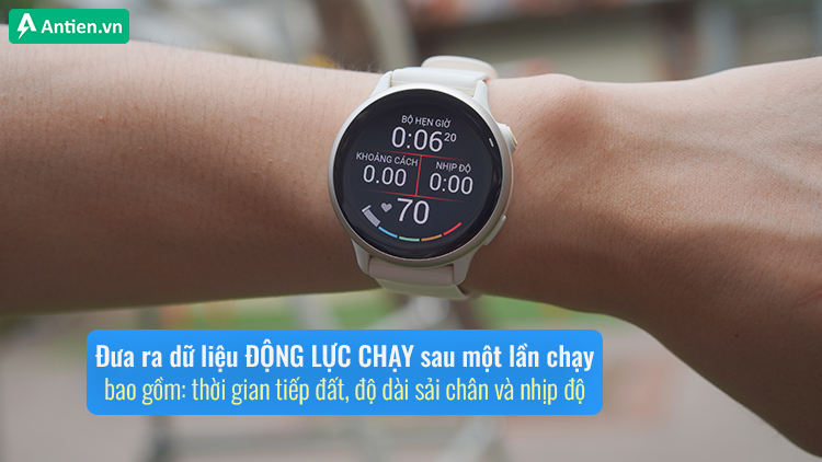 Vivoactive 6 là phiên bản đầu tiên trong dòng cung cấp tính năng động lực học chạy bộ
